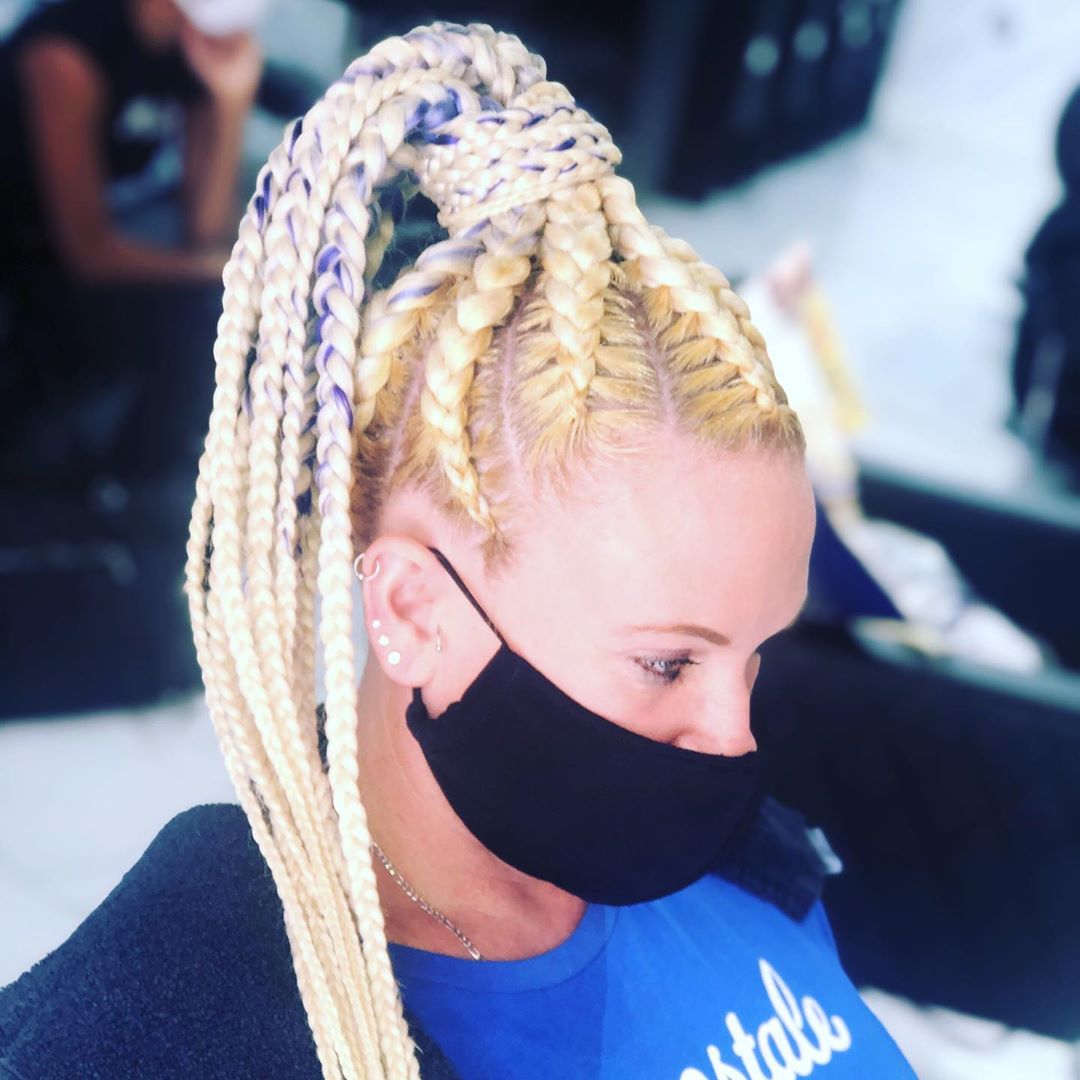 3-6 feed in braids