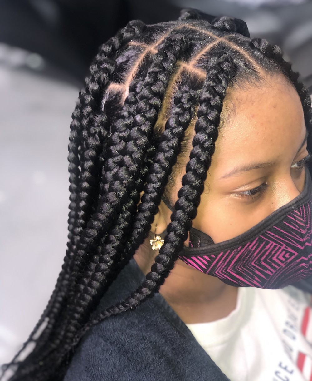 large box braids