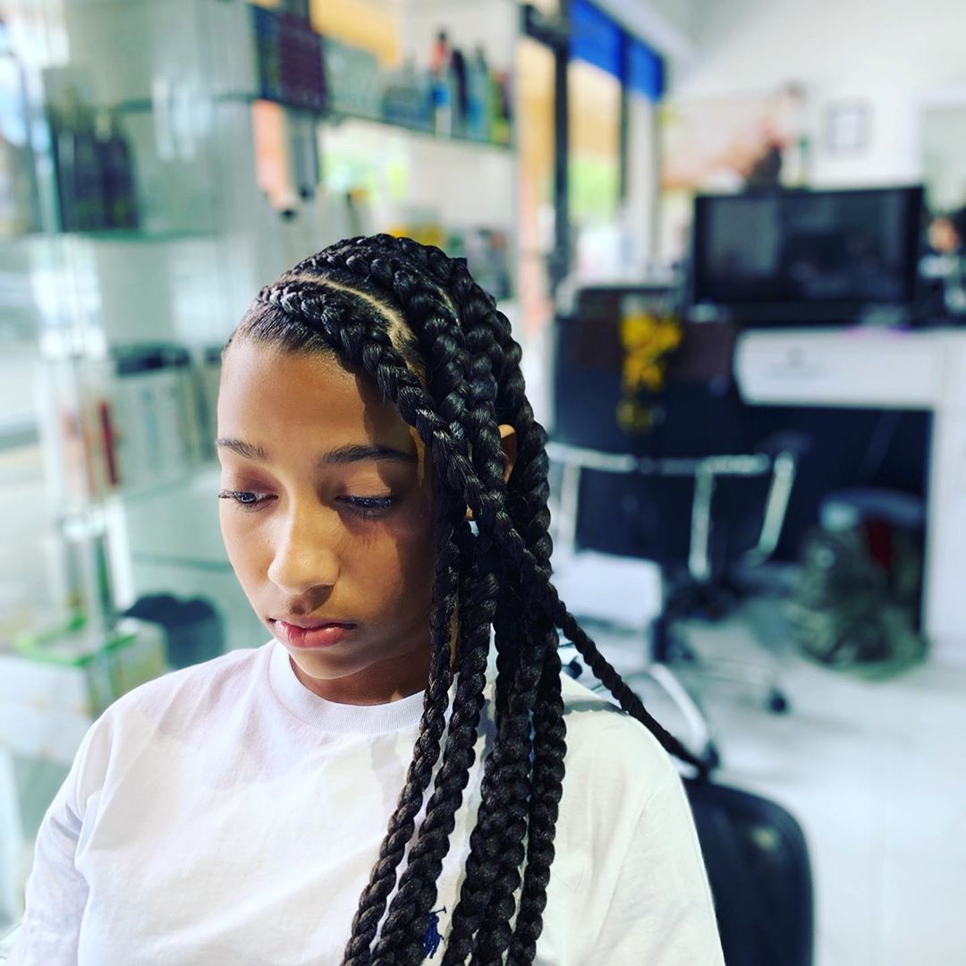 feed in braids