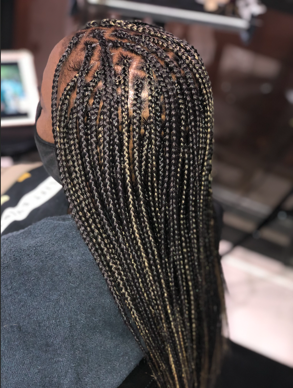 knotless box braids extra small