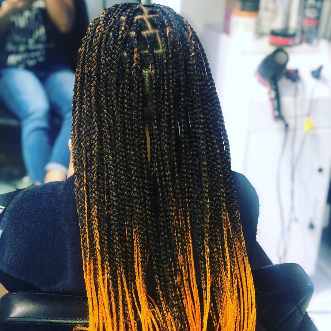 knotless box braids medium