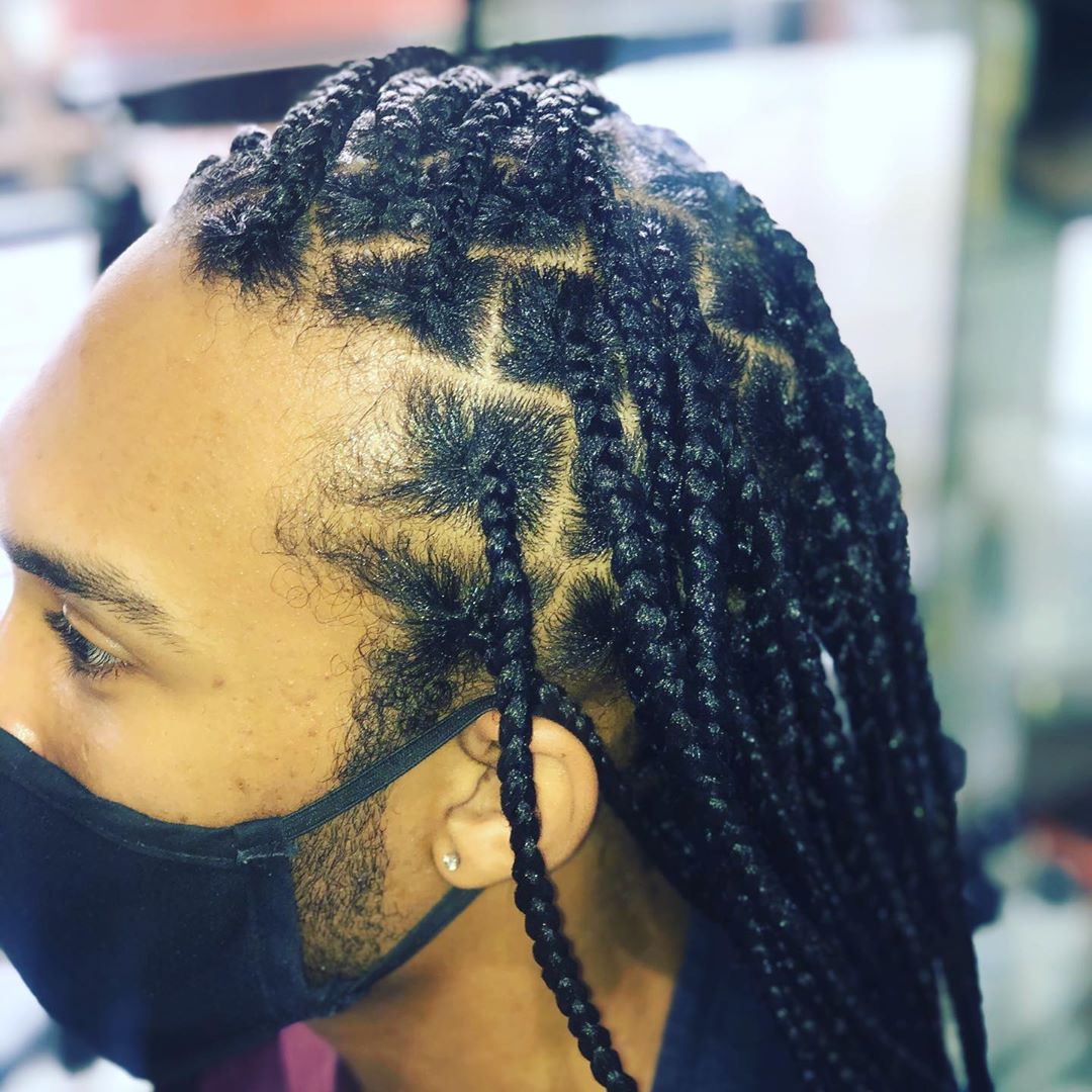 box braids for men
