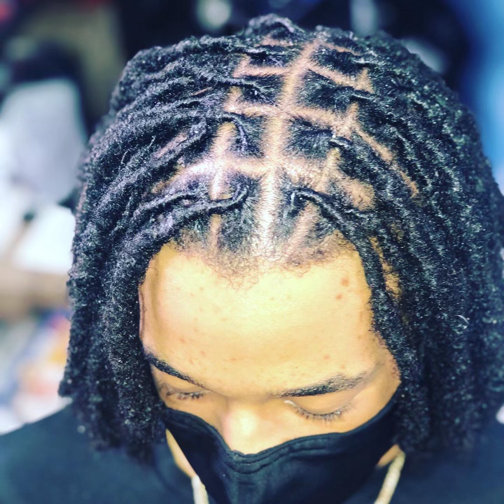 starter locs or twists for men
